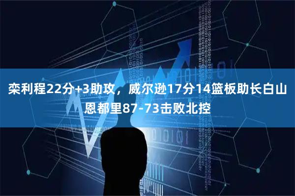 栾利程22分+3助攻，威尔逊17分14篮板助长白山恩都里87-73击败北控